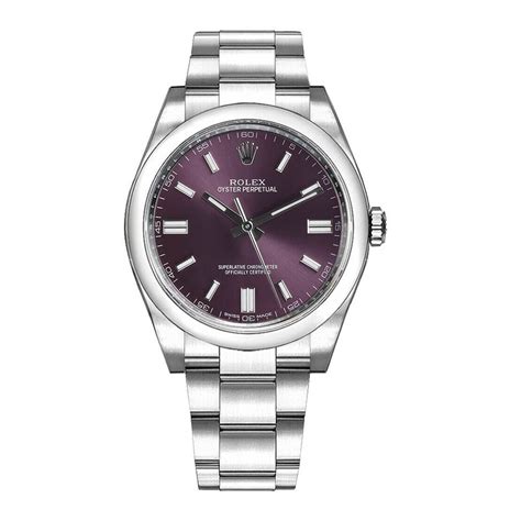 rolex oyster perpetual purple face|rolex oyster perpetual 36 126000.